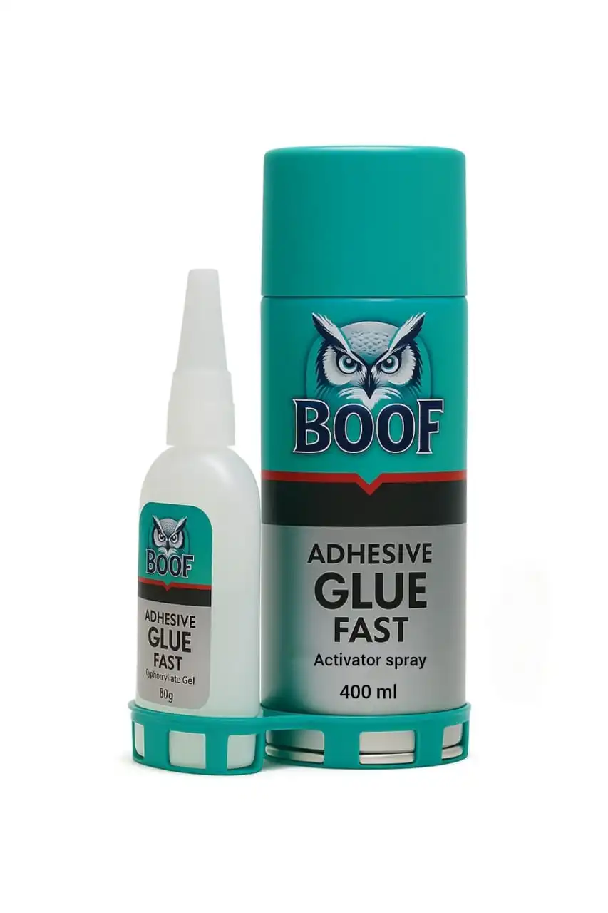 BOOF Instant Adhesive + Activator Set